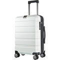 KROSER White 20 Inch Hardside Expandable Carry-On Luggage