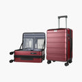KROSER 20" Top-Loading Carry-On Luggage with USB & TSA Lock