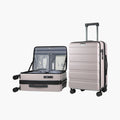 KROSER 20" Top-Loading Carry-On Luggage with USB & TSA Lock