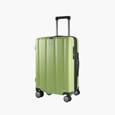 KROSER 20" Hardside Expandable Carry On Luggage, Green