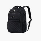 KROSER 17" Quilted Laptop Backpack with USB & RFID