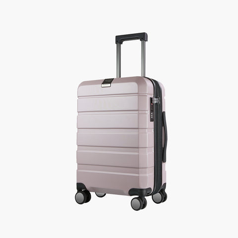 KROSER Hardside Expandable Carry On Luggage, Light Purple