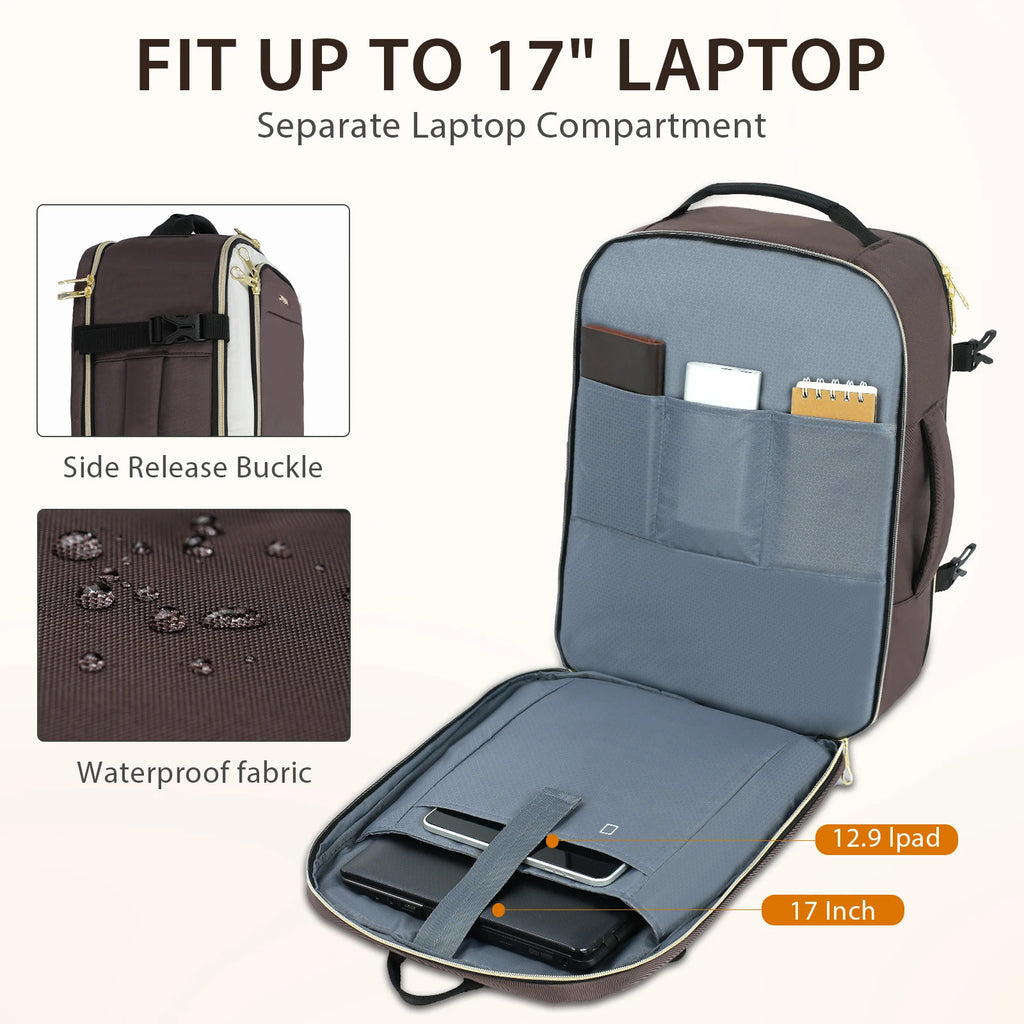 KROSER Professional Work Laptop Backpack 17.3" Business Backpack