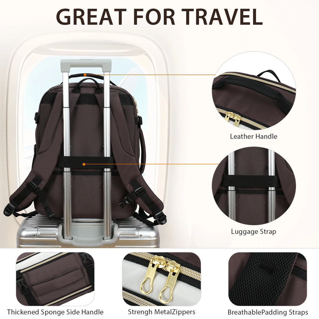 KROSER Professional Work Laptop Backpack 17.3" Business Backpack