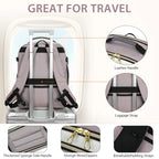 KROSER Women's Travel Laptop Backpack 17.3" Carry-On Backpack