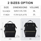 KROSER 15.6" / 17" Laptop Backpack with USB Port - KROSER
