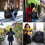 KROSER 15.6" Lightweight Laptop Backpack with USBSKK708-GRAY-USUSGRAY