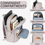 KROSER 15.6" Laptop Backpack with USB Port - KROSER