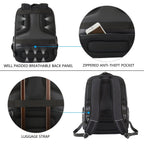 KROSER-KROSER 17.3" Business Travel Laptop Backpack-6