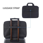 KROSER-KROSER 17.3" Expandable Laptop Briefcase with RFID-7