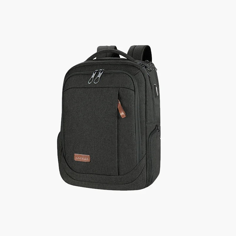 KROSER 17.3" Large Laptop Backpack with USB Charging Port - KROSER
