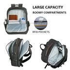 KROSER 17.3" Large Laptop Backpack with USB Charging Port - KROSER