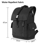 KROSER 17.3" Travel Laptop Backpack with USB Port - KROSER