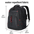 KROSER 18.4" Travel Laptop Backpack with USB & RFID - KROSER