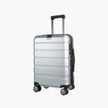 KROSER Silver Grey 20 Inch Expandable Carry-On Luggage with TSA LockYX001S-SILVER-USUS