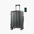 KROSER Black 20 Inch Hardside Carry-On Luggage with USB & TSA LockYX002S-DG-USUS