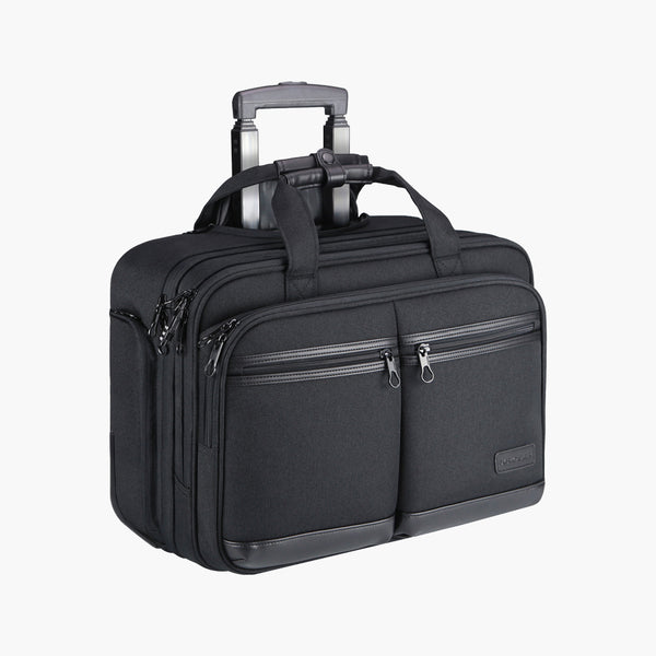 KROSER 17.3" Rolling Business Briefcase