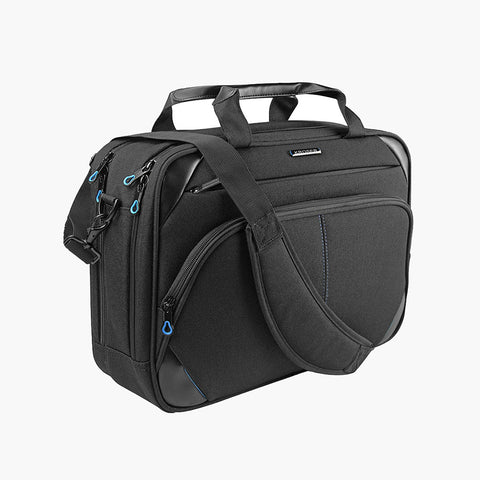 KROSER™ 15.6" Laptop Briefcase Messenger Bag