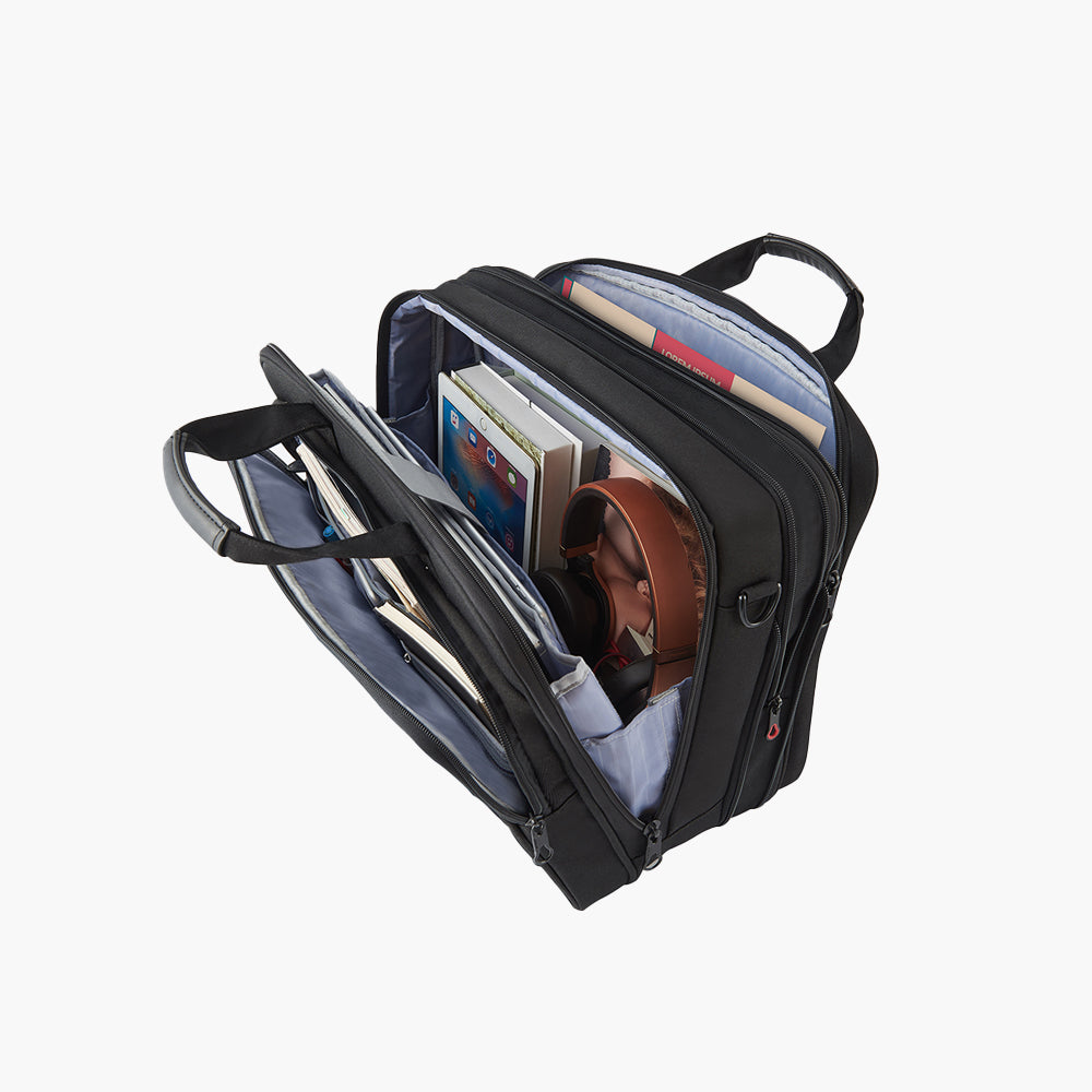 KROSER 17.3" Expandable Laptop Briefcase with RFID