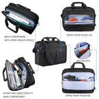 KROSER 17.3" Expandable Laptop Briefcase with RFID