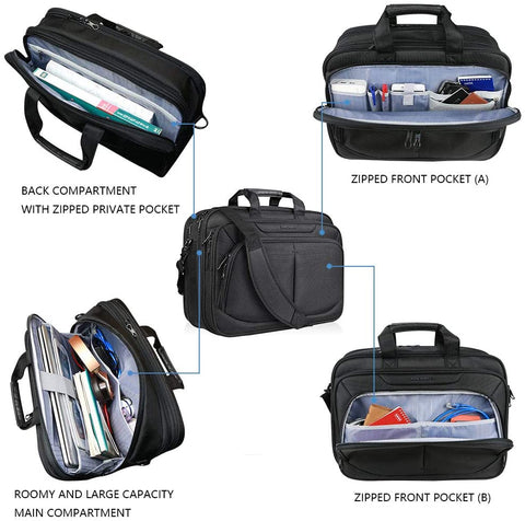 KROSER™ 17 Inch Waterproof computer bag