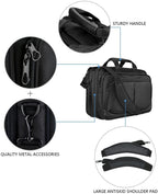 KROSER 17.3" Expandable Laptop Briefcase with RFID