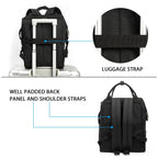 KROSER 15.6" / 17" Laptop Backpack with USB Port