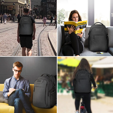 KROSER™ 15.6 Inch Canvas Computer Backpack