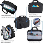 KROSER 17.3" Expandable Laptop Briefcase with RFID