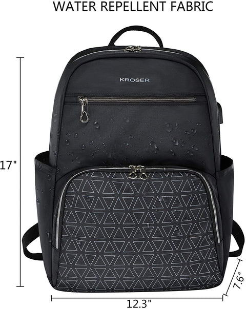 KROSER™ 15.6 Inch Nylon Computer Backpack
