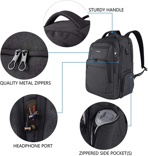 KROSER™ 17.3 Inch Large Travel Computer Backpack