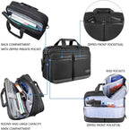 KROSER 17.3" Expandable Laptop Briefcase with RFID
