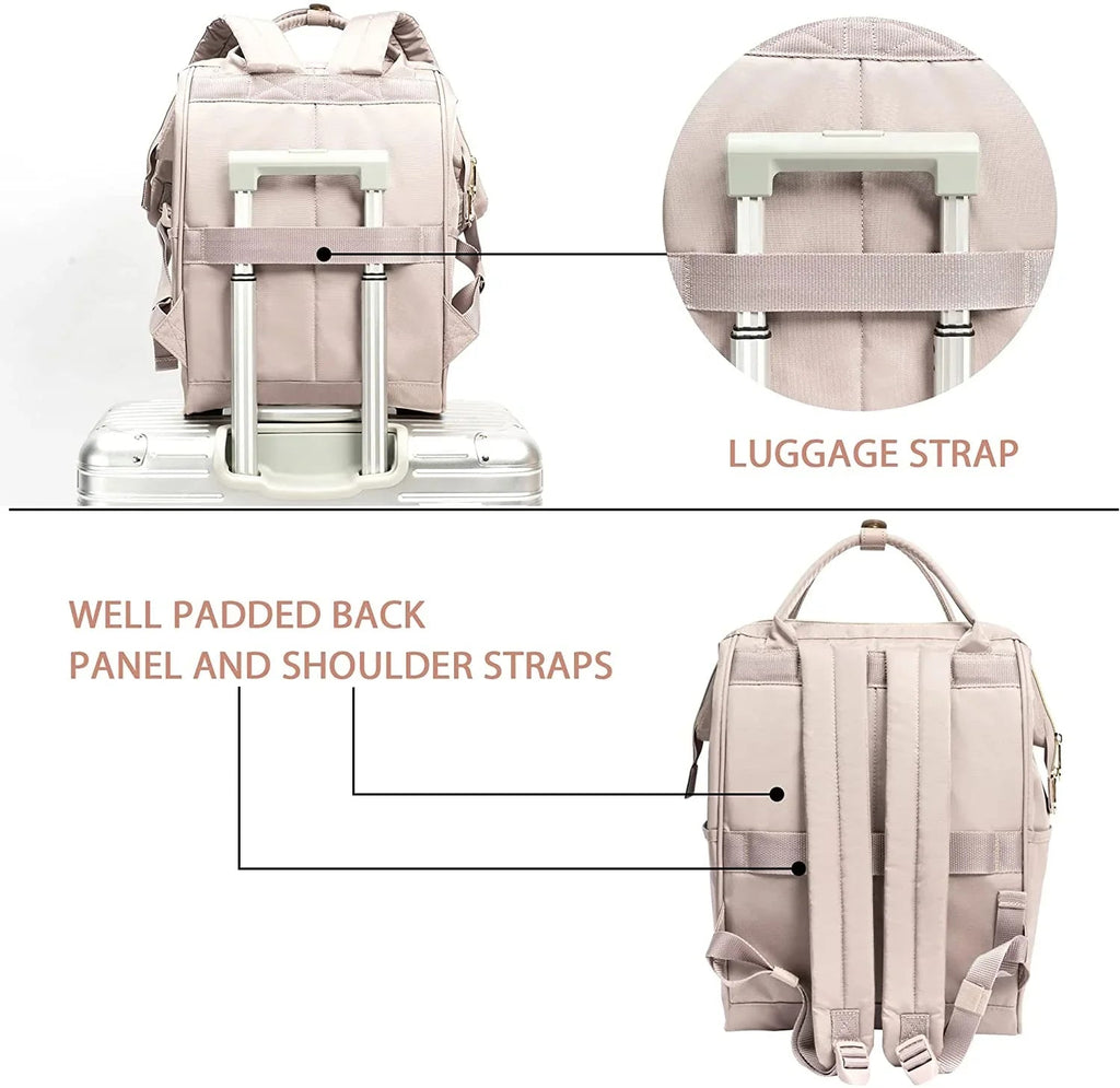 KROSER 15.6" Everyday Laptop Backpack for School & Work707-CX-GPPink