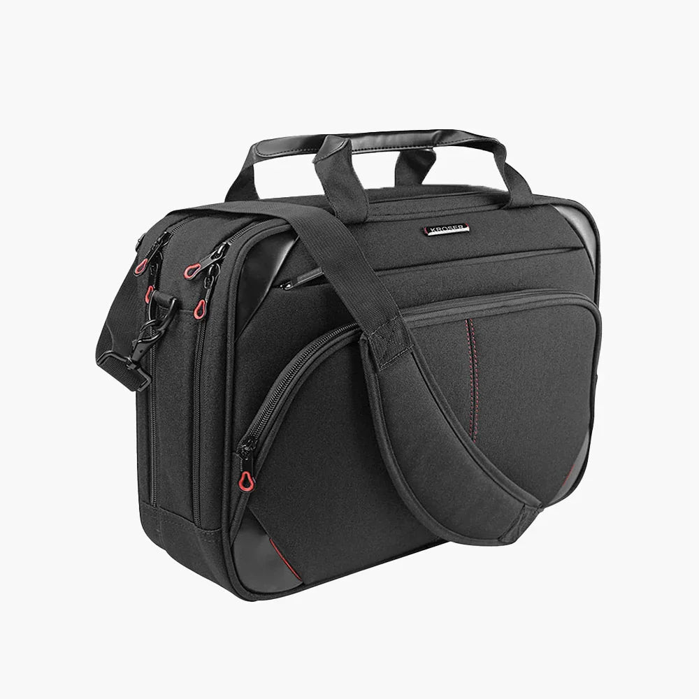 KROSER 15.6" Laptop Briefcase Messenger Bag - KROSER