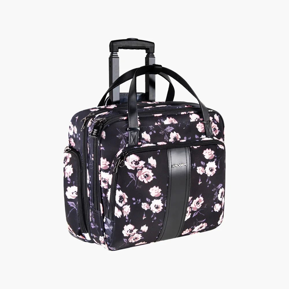 KROSER 15.6" Rolling Laptop Briefcase - KROSER