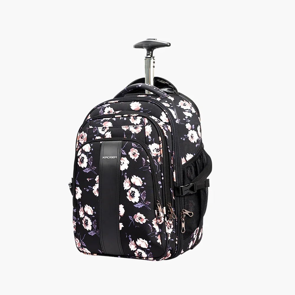 KROSER-KROSER 17" Rolling Laptop Backpack-1