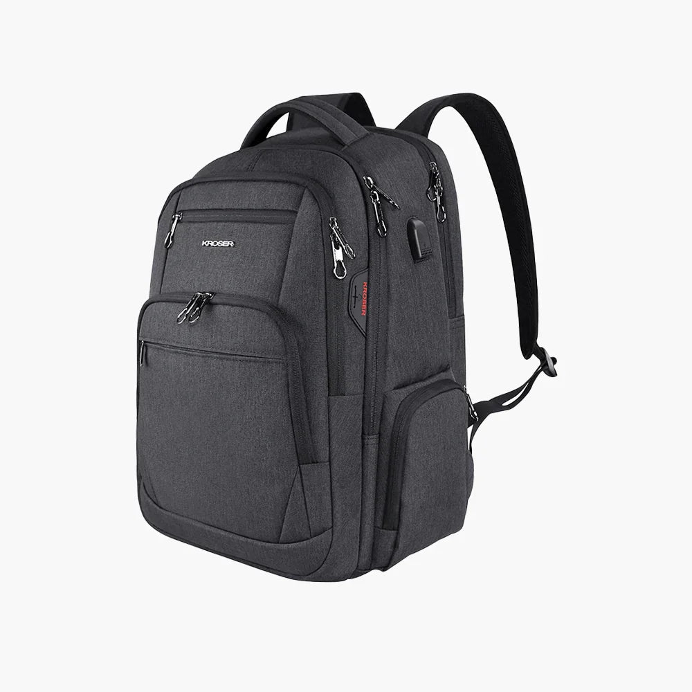KROSER-KROSER 17.3" Business Travel Laptop Backpack-1