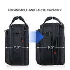 KROSER-KROSER 17.3" Expandable Laptop Briefcase with RFID-4
